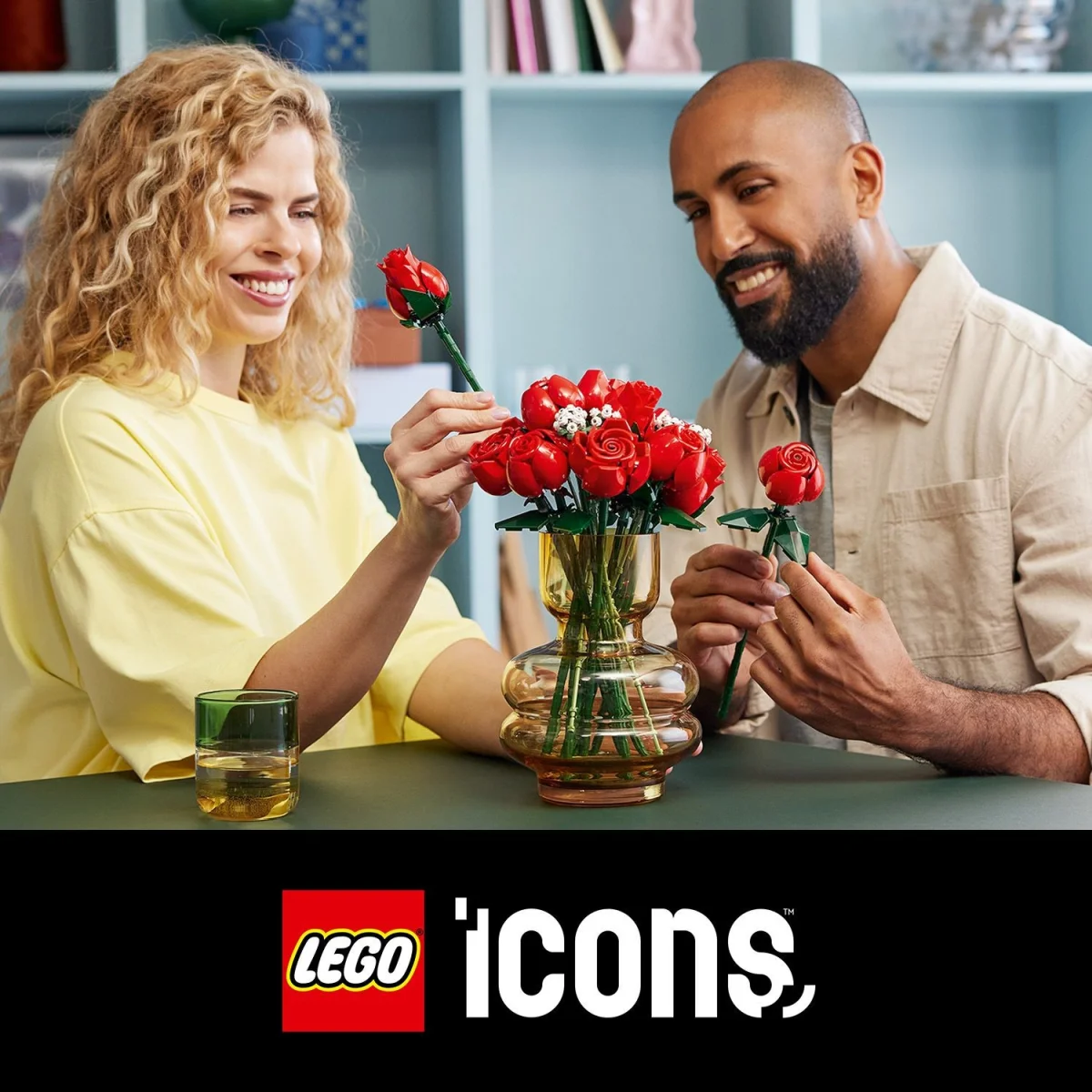 LEGO® Icons Rosenstrauß 10328