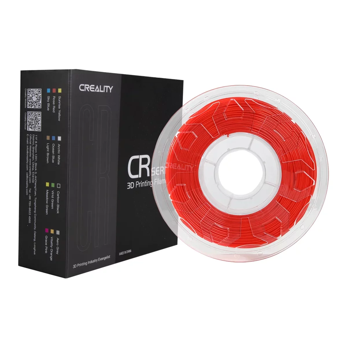 Creality CR-PLA Filament rot 1.75mm 1 Kg