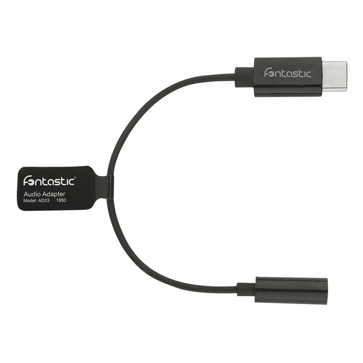 Adapter Typ-C auf 3.5mm Audio Buchse schwarz