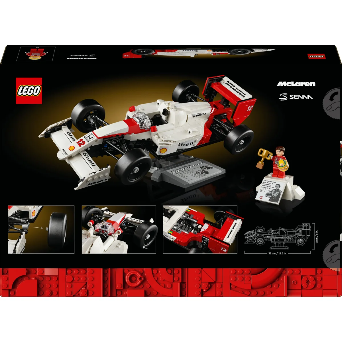 LEGO® Icons McLaren MP4/4 & Ayrton Senna 10330