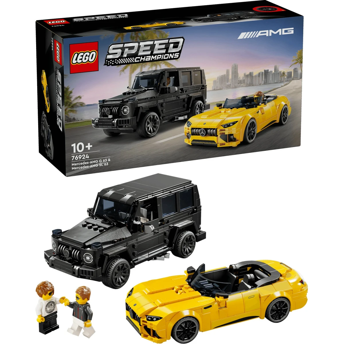 LEGO® Speed Champions Mercedes-AMG G 63 & Mercedes-AMG SL 63 76924