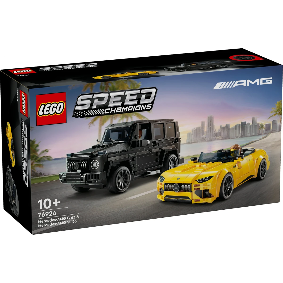 LEGO® Speed Champions Mercedes-AMG G 63 & Mercedes-AMG SL 63 76924