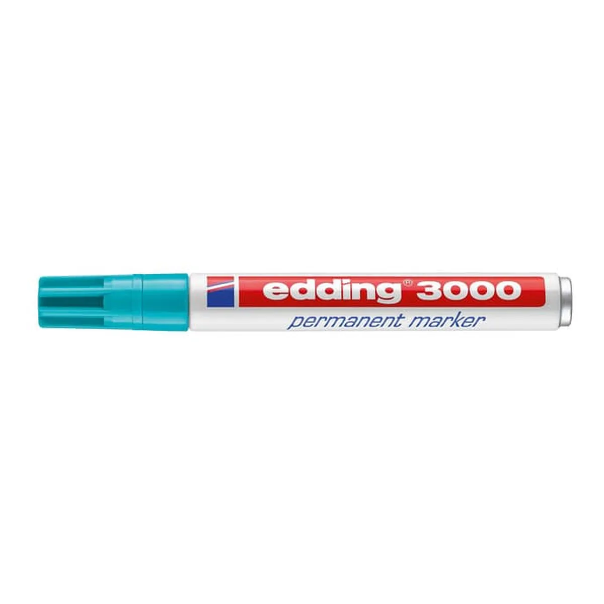 Edding 3000 Permanentmarker - nachfüllbar, 1,5 - 3 mm, türkis