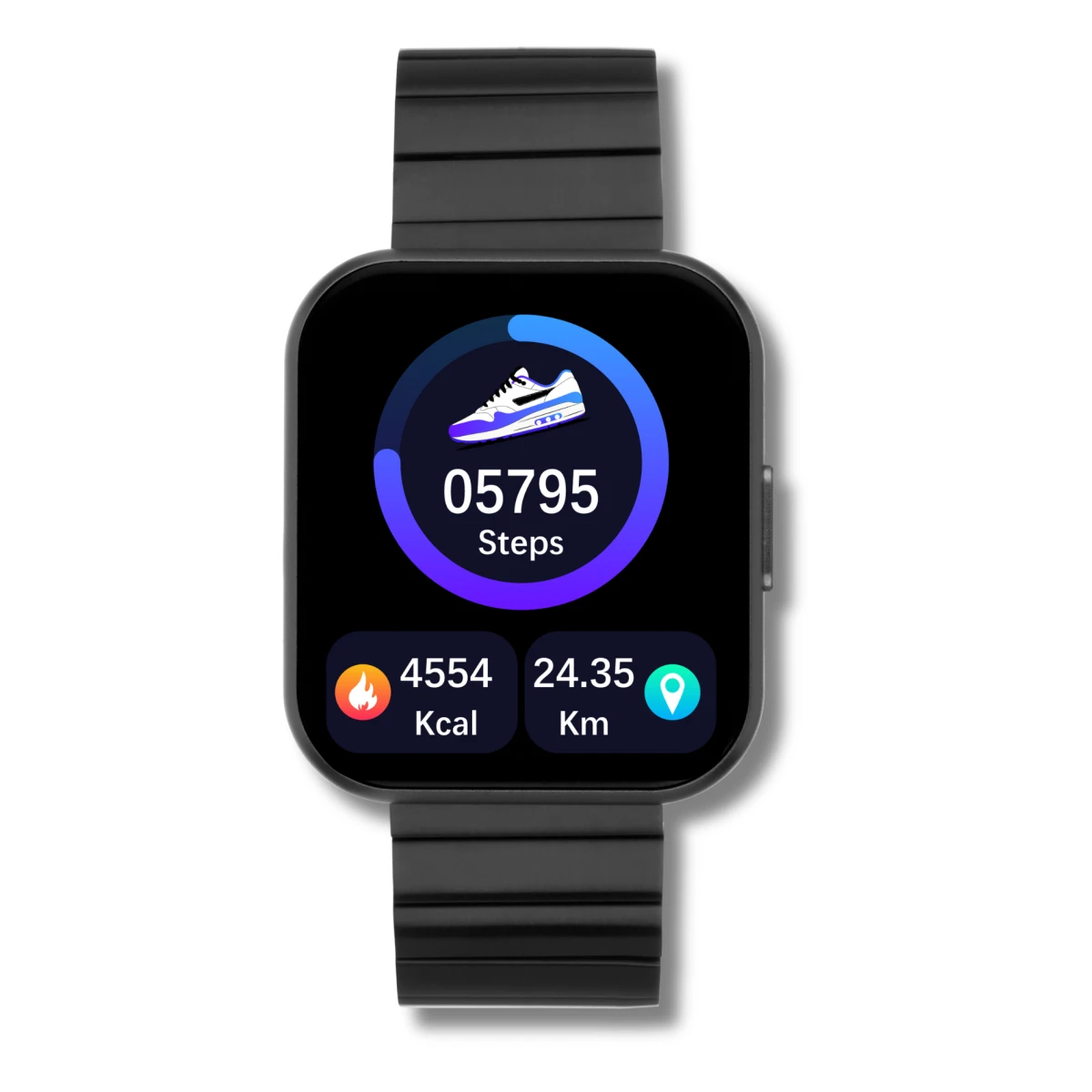 XCOAST IVE 2 Metall Smartwatch & Fitness Tracker