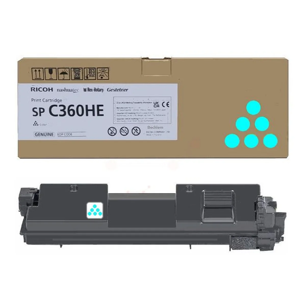 Ricoh Toner 'SPC360HE' cyan 5.000 Seiten