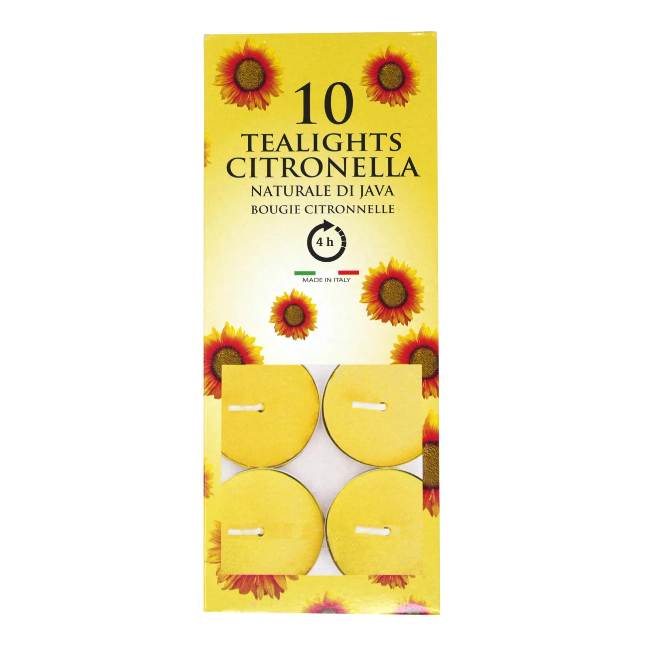 Citronella-Teelichte 10er Pack