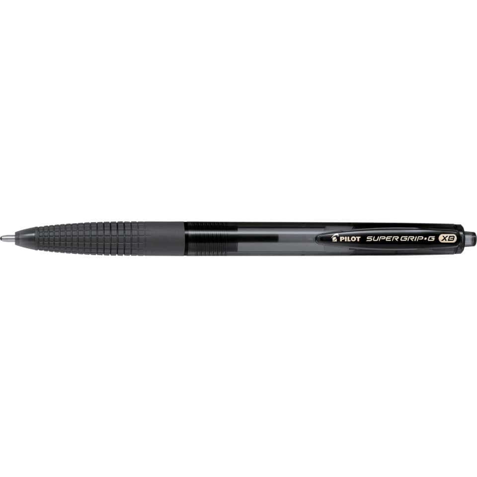 Pilot Druckkugelschreiber Super Grip G - XB 0,6 mm, schwarz