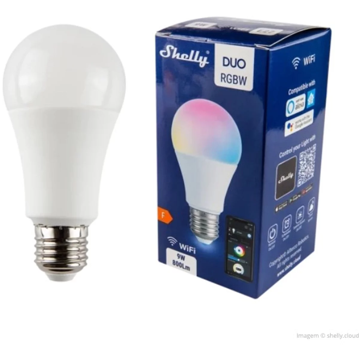 Home Shelly Plug & Play Beleuchtung “Duo RGBW“ WLAN LED Lampe