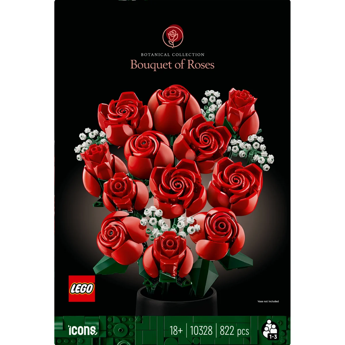 LEGO® Icons Rosenstrauß 10328
