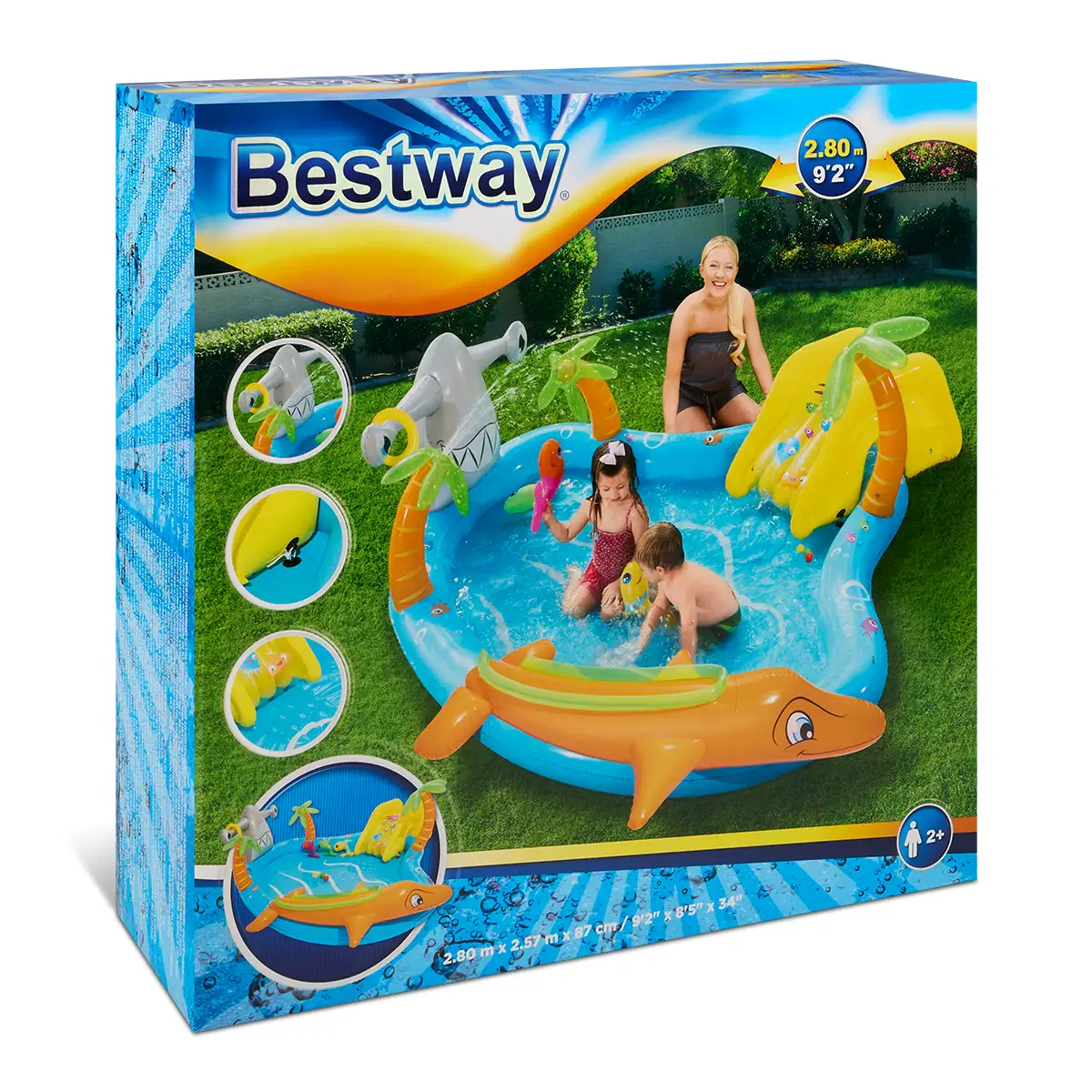 BESTWAY® Spielcenter Sea Life 280x257x87