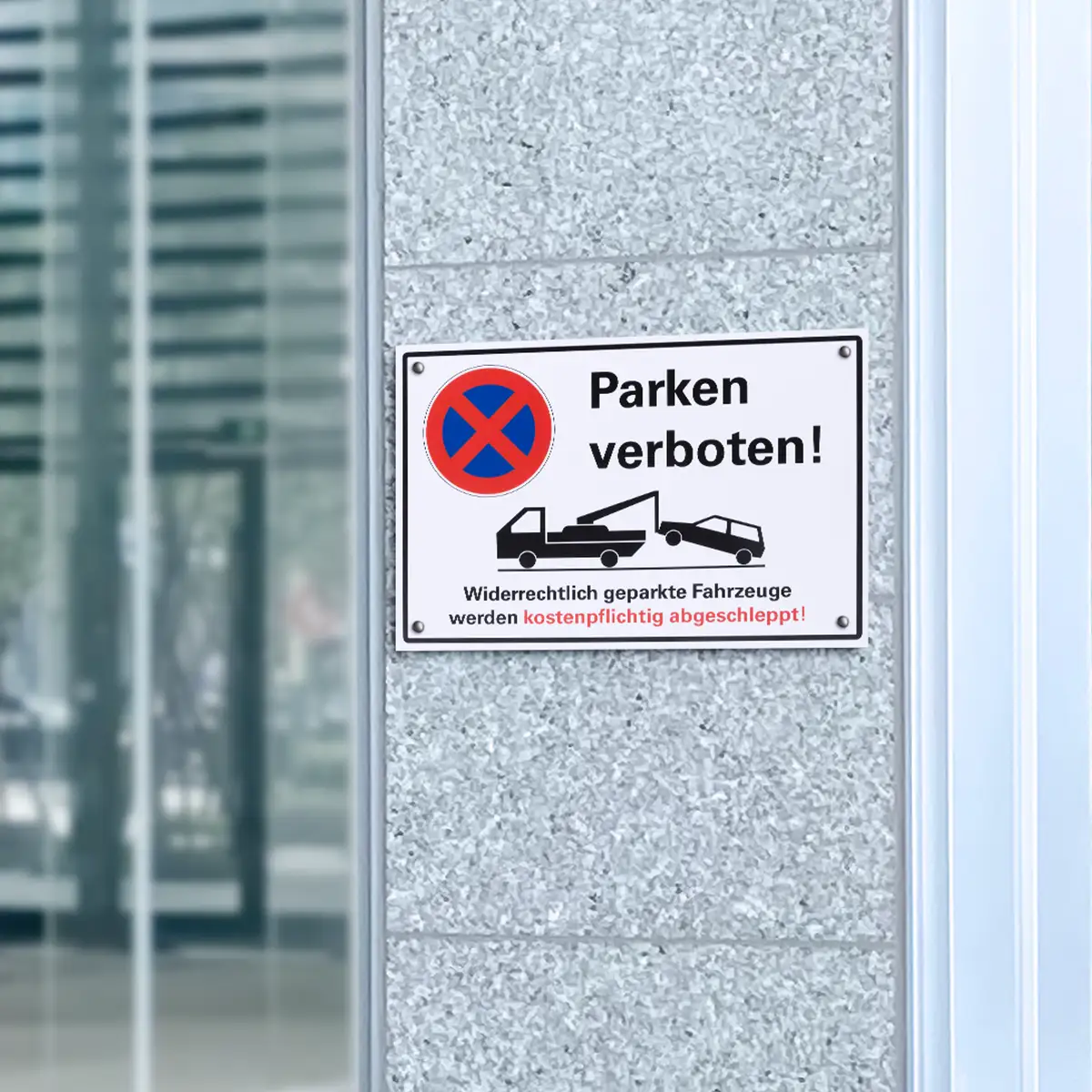 Schild - Parken verboten 