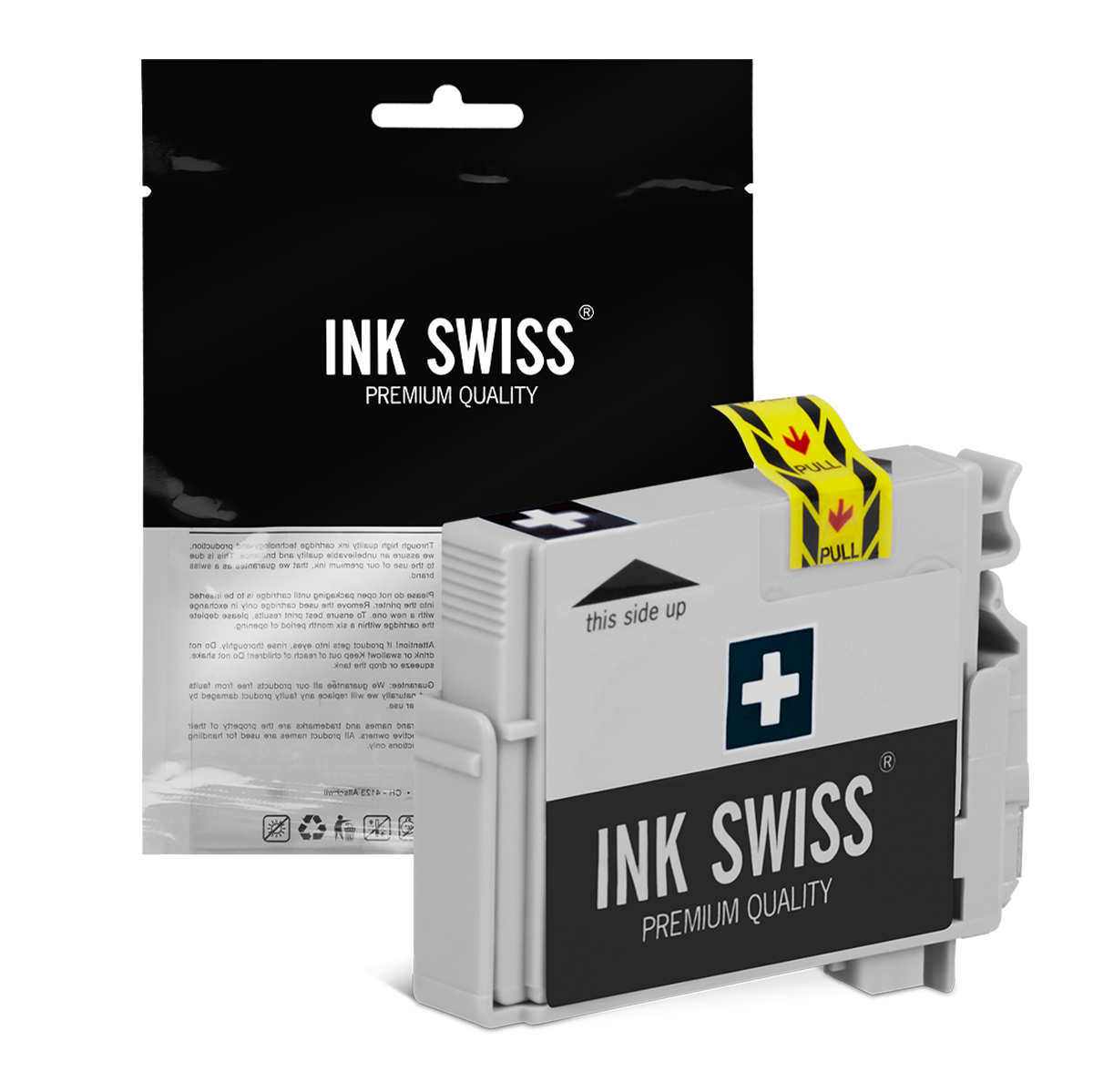 Epson 604 - alternative Patrone 'schwarz' 13 ml | 600 Seiten - InkSwiss