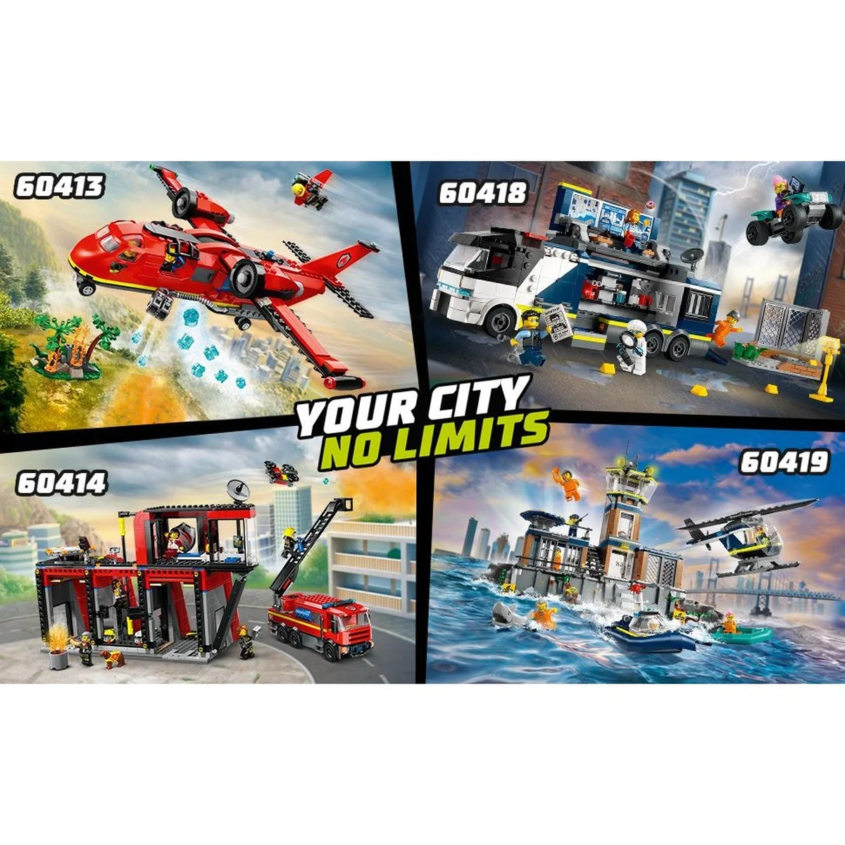 LEGO® City Löschflugzeug 60413