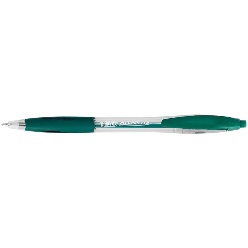 BiC Druckkugelschreiber ATLANTIS® Classic - 0,4 mm, grün