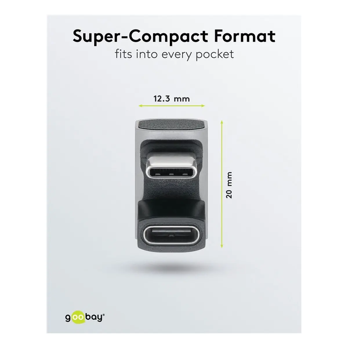 USB-C™-Adapter 180° U-Form, USB4™