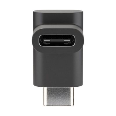 Adapter USB-C™ auf USB-C™ 90°, schwarz