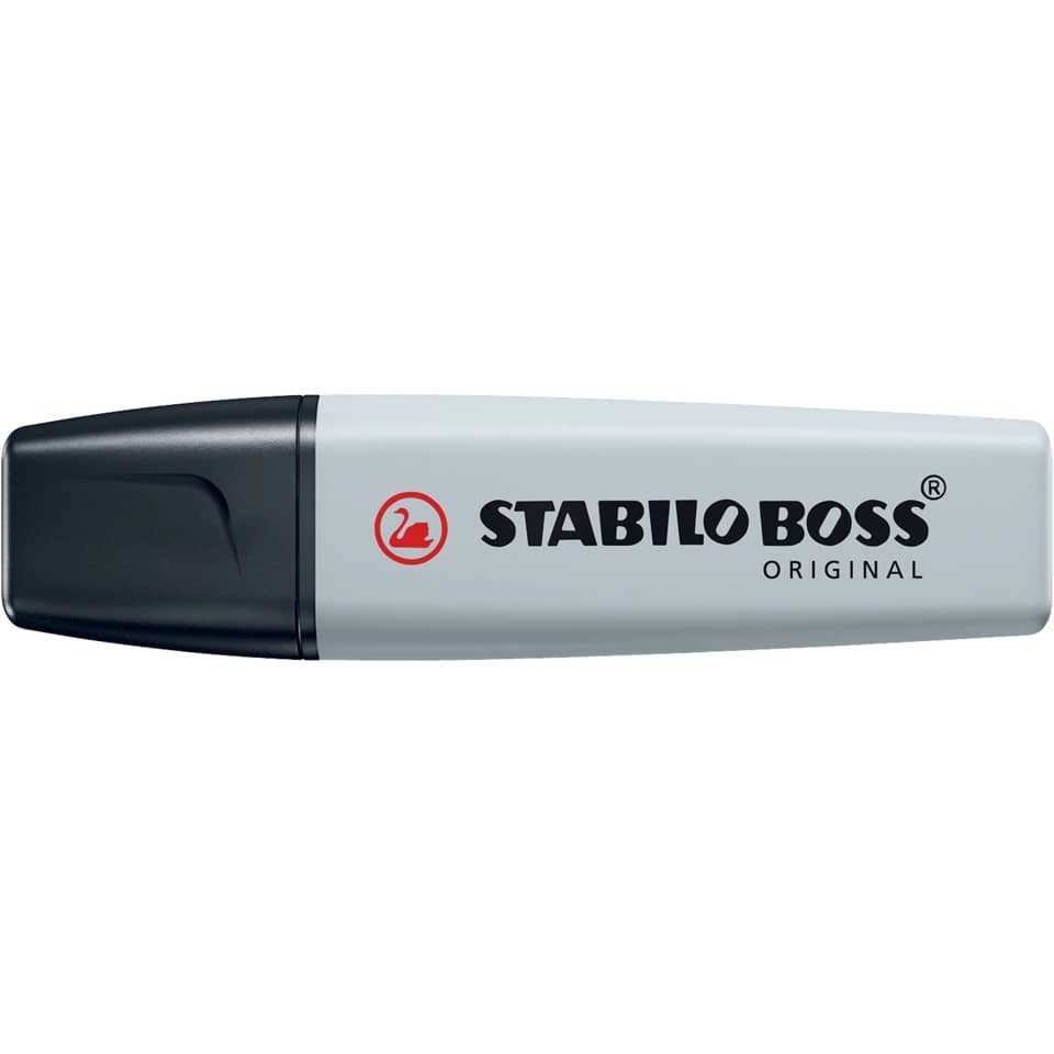 Textmarker - BOSS ORIGINAL Pastel - Einzelstift - seidengrau