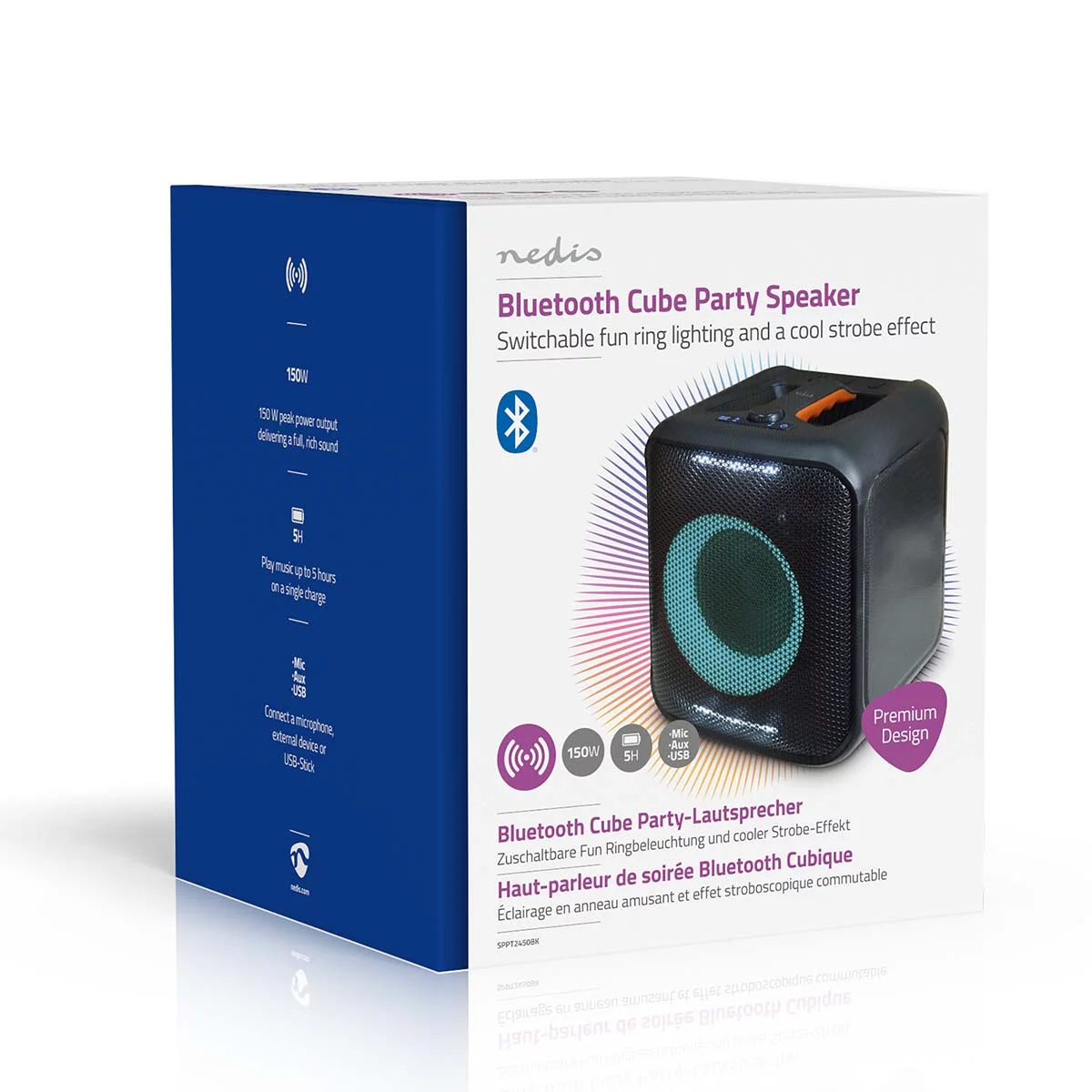 Nedis Bluetooth®-Party-Lautsprecher