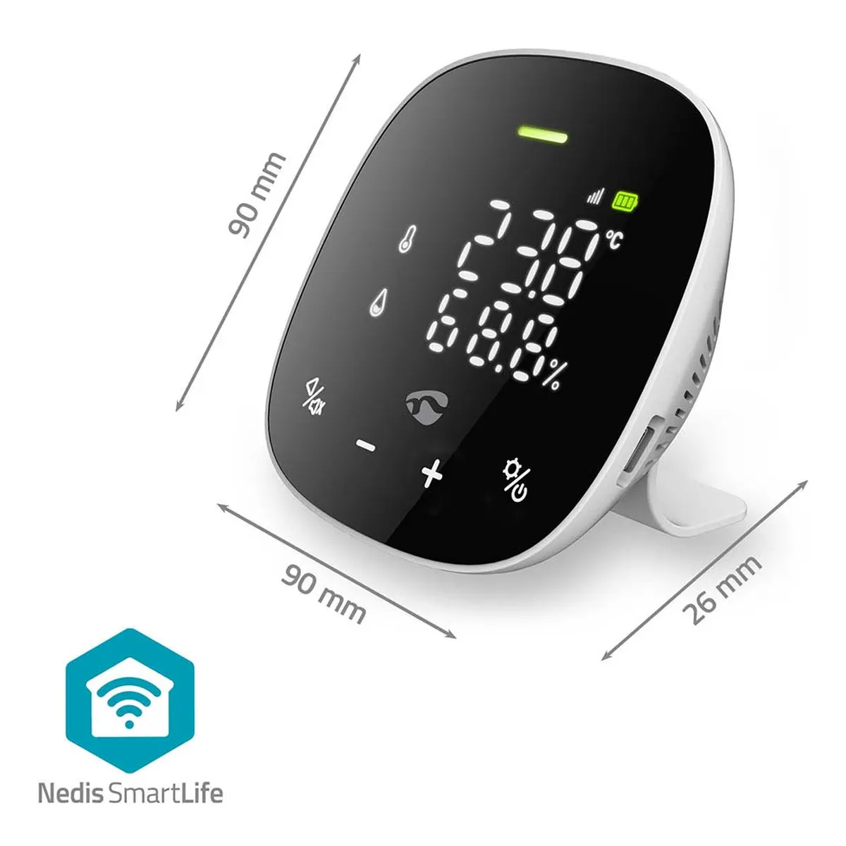 Nedis SmartLife Luftqualitätsmonitor