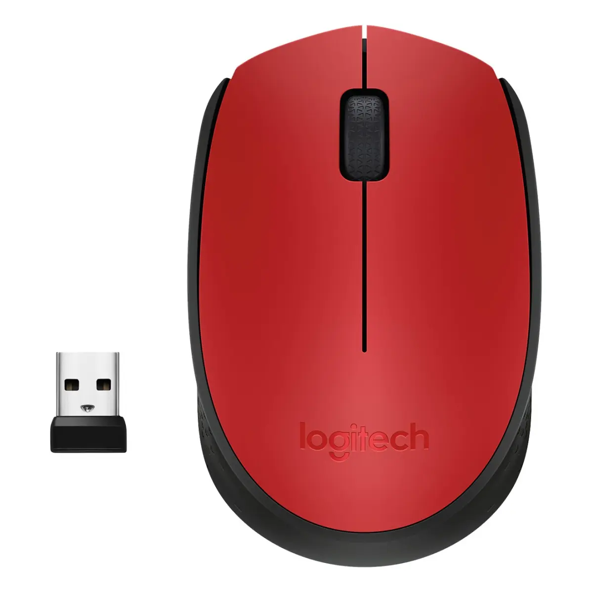 Logitech Wireless Mouse M171 rot