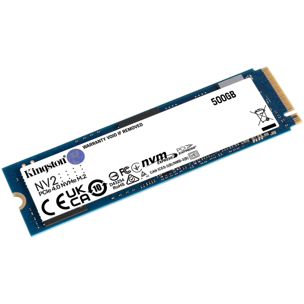 Kingston SSD M.2 500GB NV2 NVMe PCIe 4.0