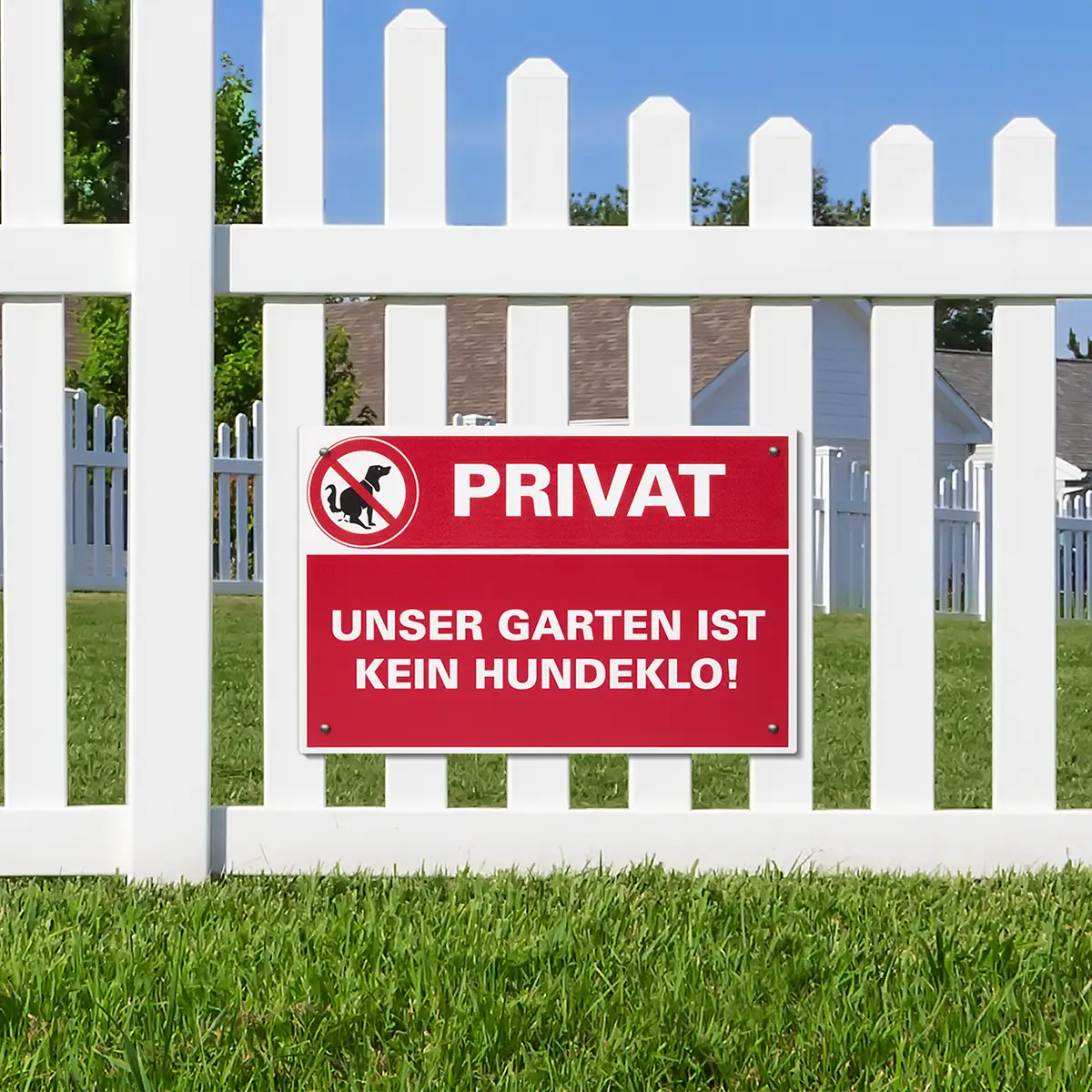 Schild - Kein Hundeklo