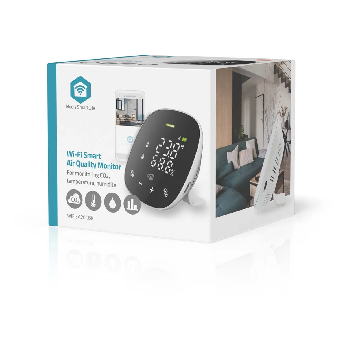 Nedis SmartLife Luftqualitätsmonitor