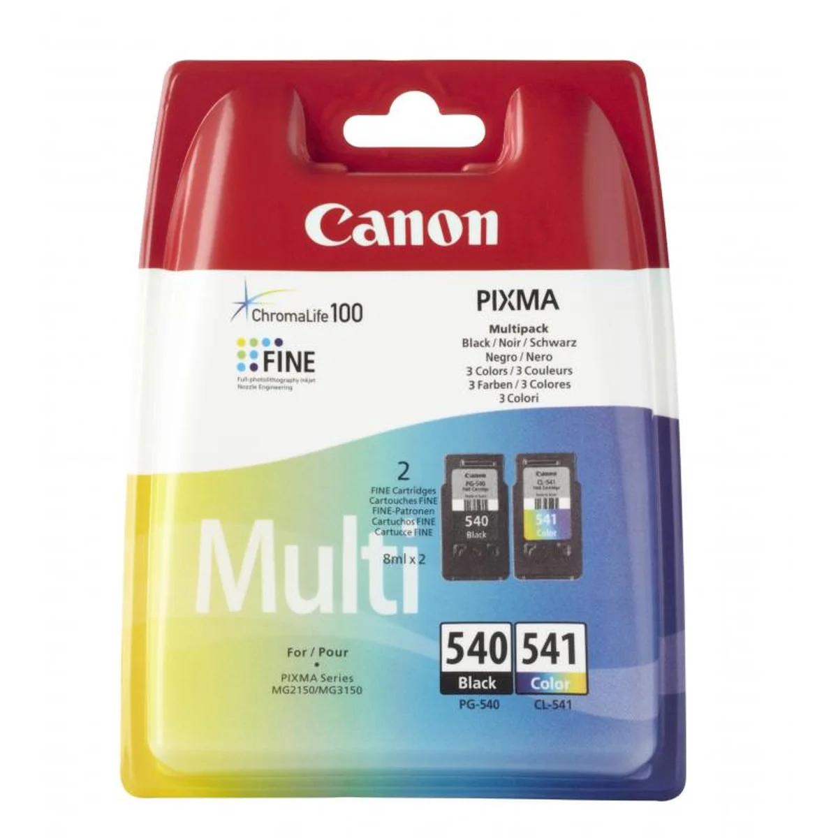 Canon MultiPack 'PG-540 / CL 541' schwarz + farbig