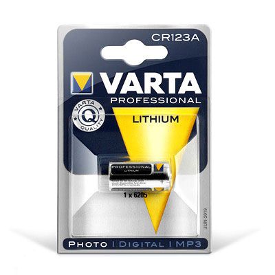 Batterie 'Lithium CR123A', 3V