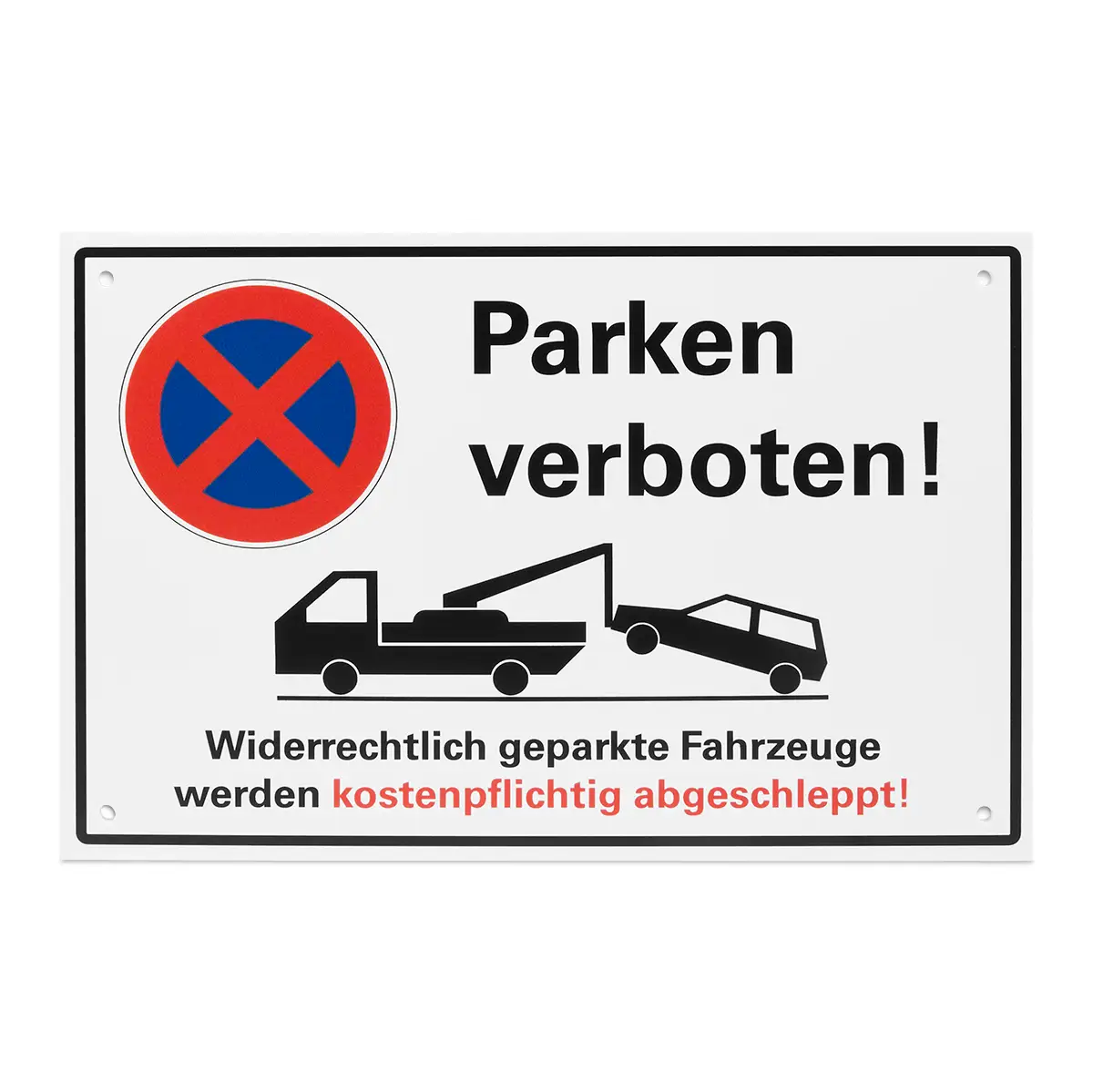 Schild - Parken verboten 