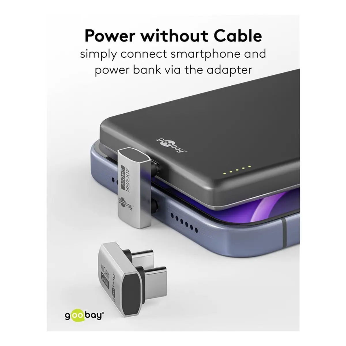 USB-C™-Adapter 180° U-Form, USB4™