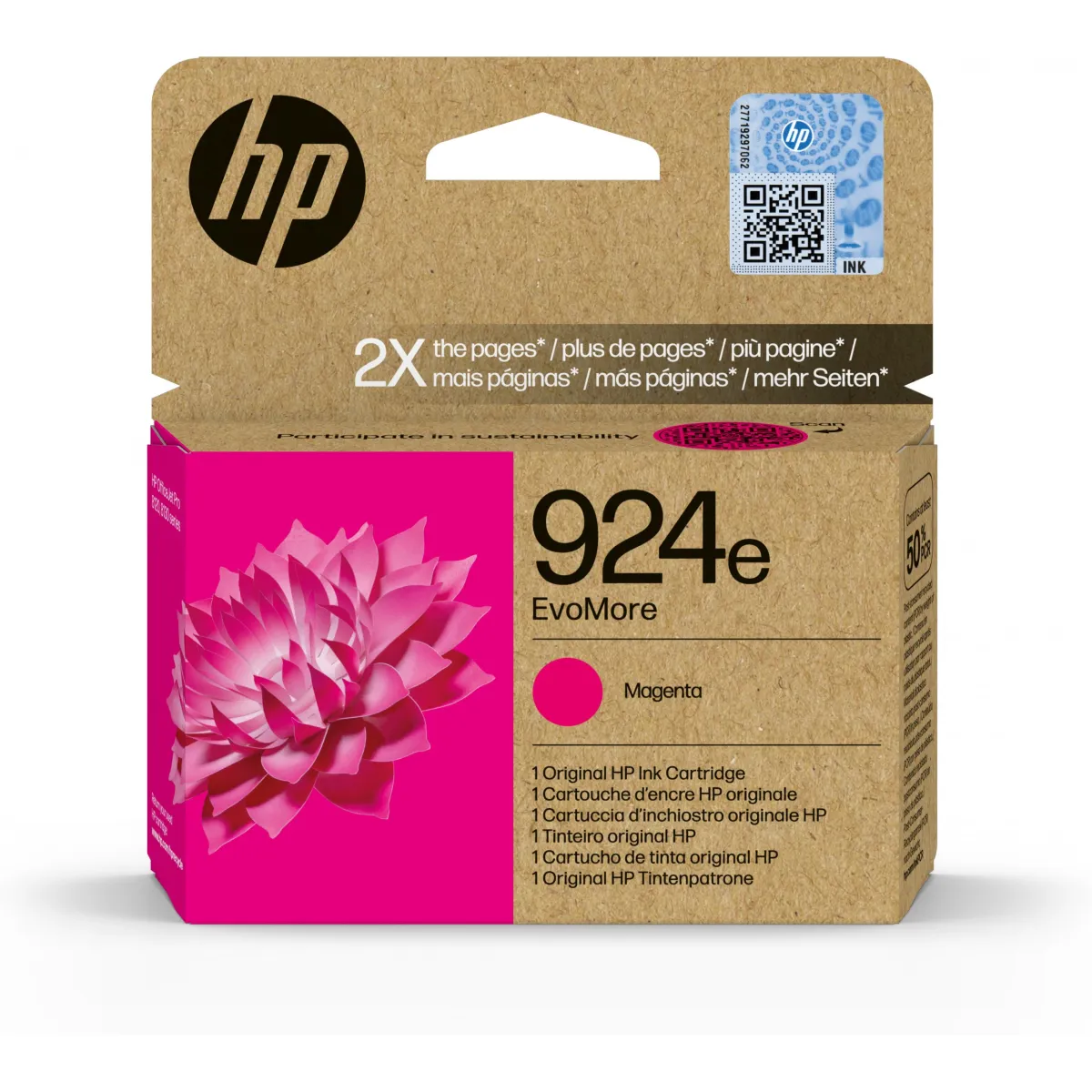 Druckerpatrone HP 924E magenta 800 Seiten (4K0U8NE)