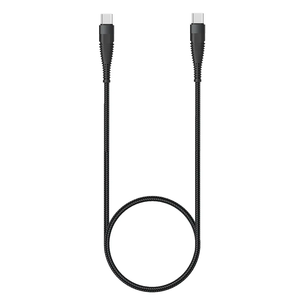 Fontastic Datenkabel Elox USB-A>USB Typ-C 1,5m schwarz