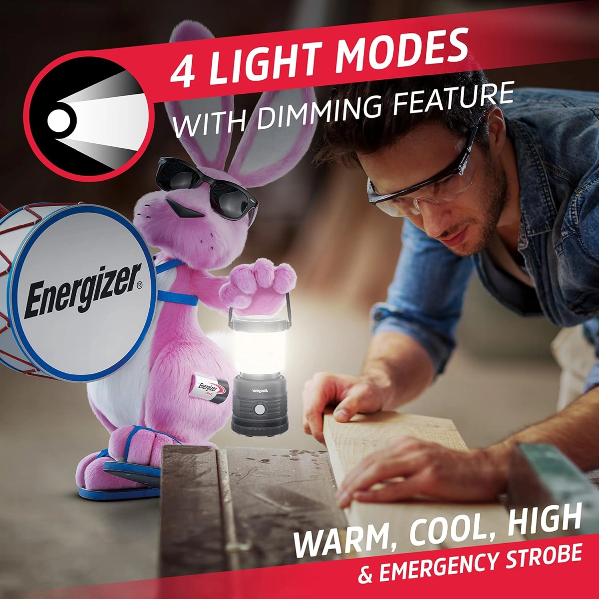 Energizer LED Campinglampe Doppelpack