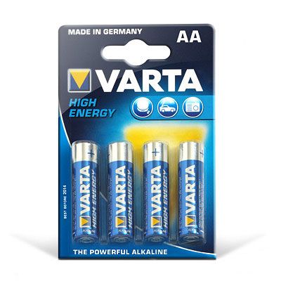 Batterien 'Mignon AA', 1,5V, 4 Stück