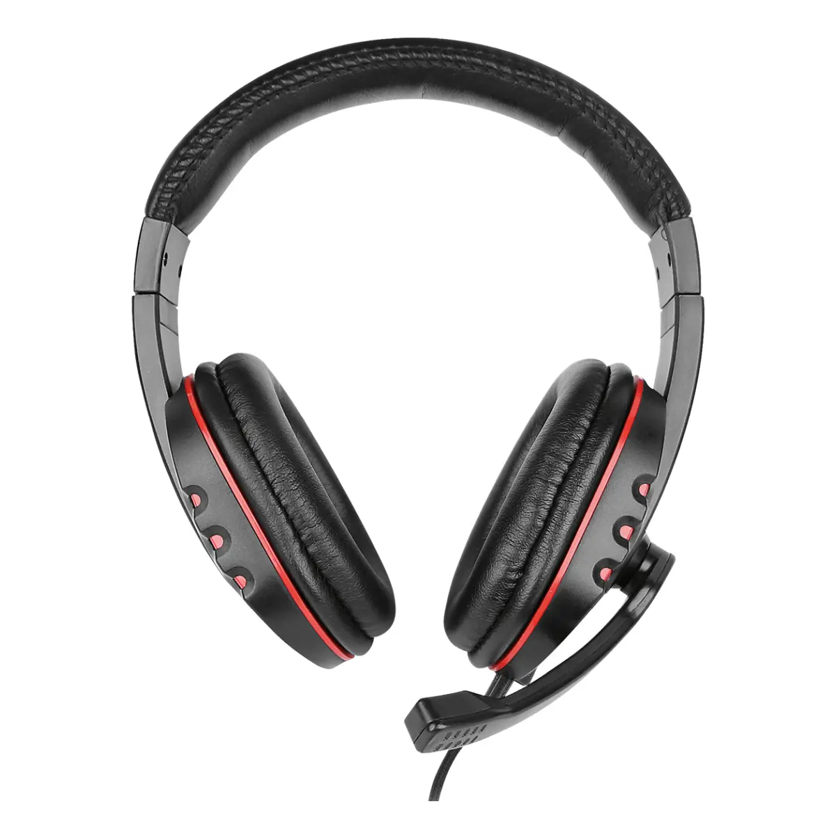 Fontastic Gaming Headset NoXx, 2M Kabel, schwarz / rot