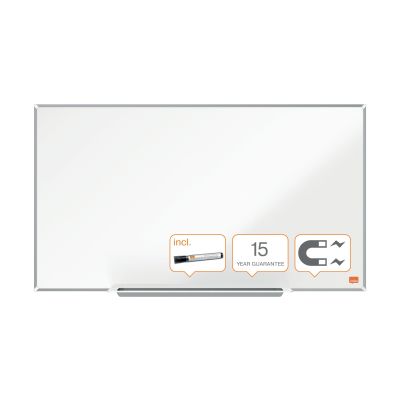 nobo Whiteboardtafel Impression Pro NanoClean™ - 89 x 50 cm, lackiert, weiß