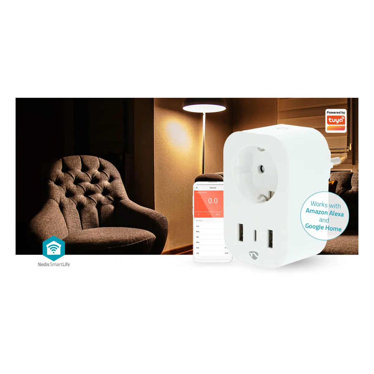 Nedis SmartLife Smart Stecker