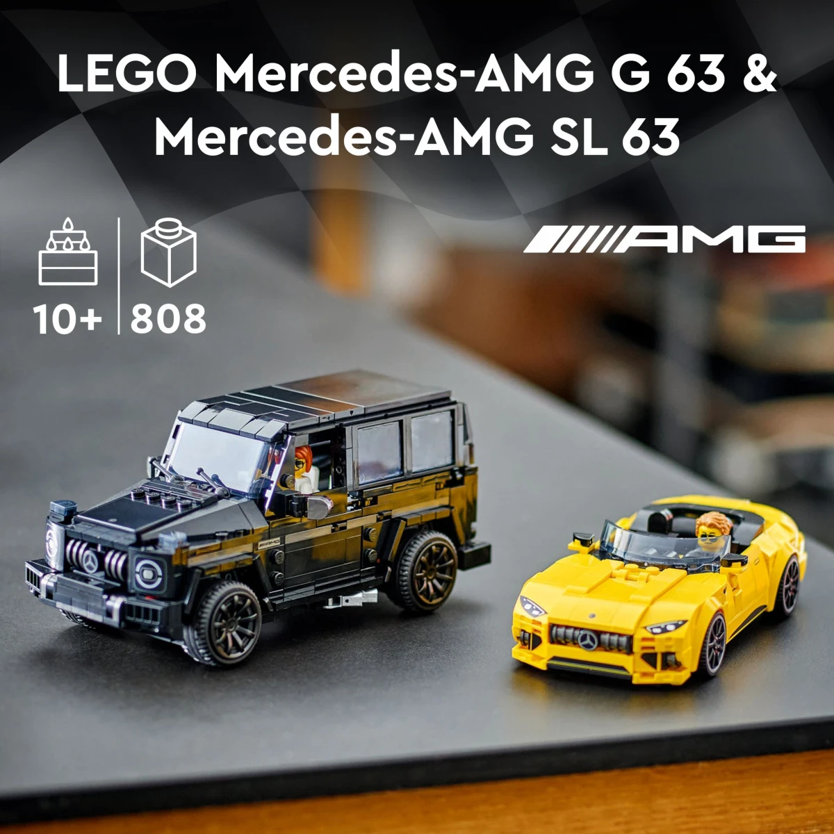 LEGO® Speed Champions Mercedes-AMG G 63 & Mercedes-AMG SL 63 76924